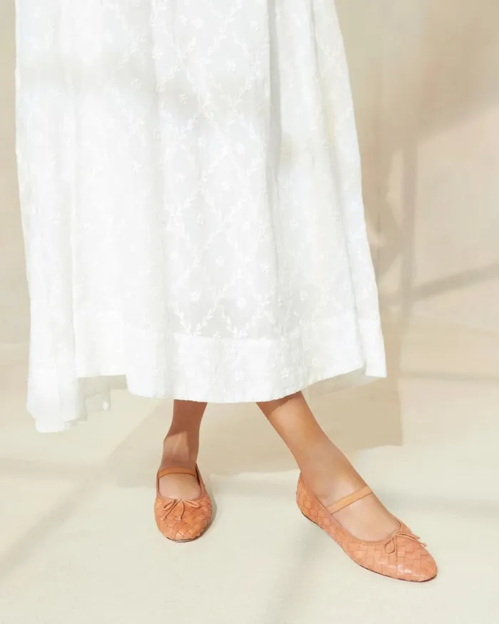 Women Flats and Loafers Loeffler Randall Leonie Honey Ballet Flat L Flats L Footwear Women Flats and Loafers Loeffler Randall Leonie Honey Ballet Flat L Flats L Footwear