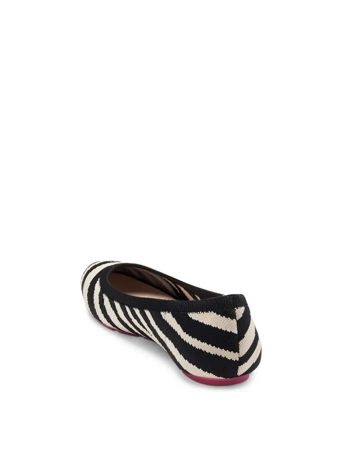 Women Flats Jessica Simpson Brinley Flat In Zebra Black And White Zebra