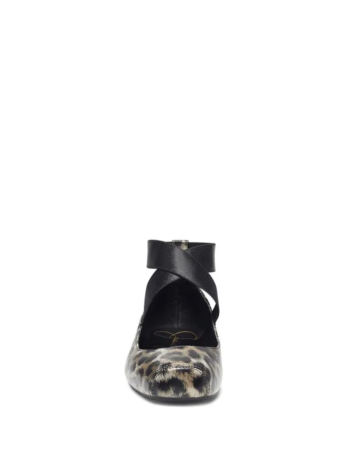 Women Flats Jessica Simpson Mandalaye Ballet Flat In Golden Leopard Golden Leopard