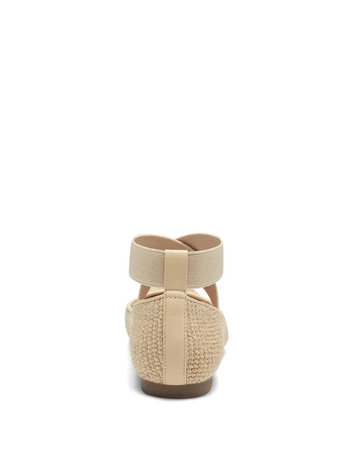 Women Flats Jessica Simpson Mandalaye Ballet Flat In Natural Woven Natural