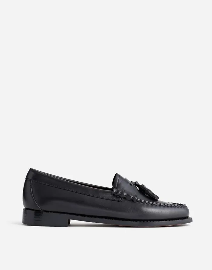 Women GHBASS Layla Weejuns Loafers In Leather Black Madewell Flats and Loafers