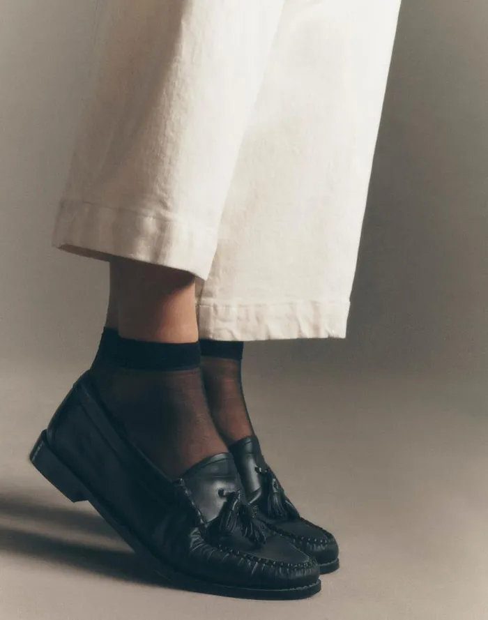 Women GHBASS Layla Weejuns Loafers In Leather Black Madewell Flats and Loafers
