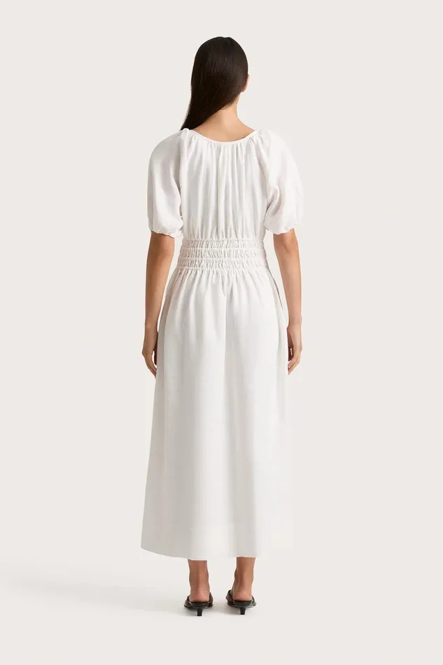 Women Geriba Maxi Dress White Faithfull The Brand Dresses Women Geriba Maxi Dress White Faithfull The Brand Dresses