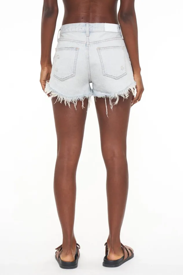 Women Gigi Low Rise Cut Off Short 8211 Latigo Vintage Pistola Denim Denim