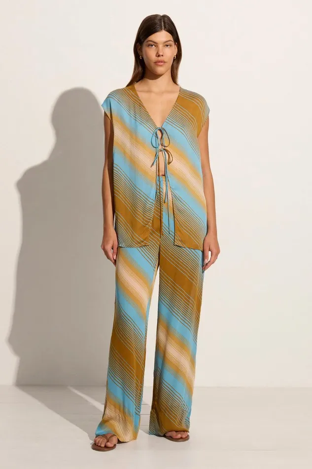 Women Gorges Pant Cervia Stripe Faithfull The Brand Pants