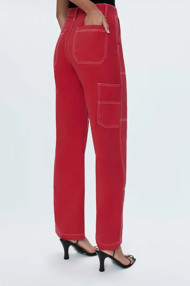 Women Grady Carpenter Pant 8211 Rouge Pistola Denim Pants