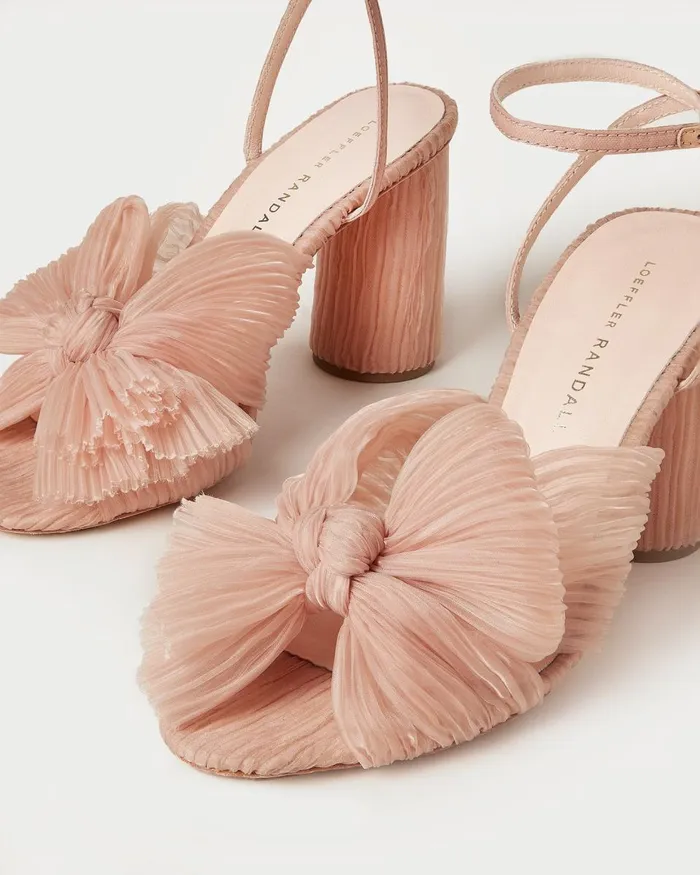 Women Heeled Sandals Loeffler Randall Camellia Beauty Bow Heel Women Heeled Sandals Loeffler Randall Camellia Beauty Bow Heel