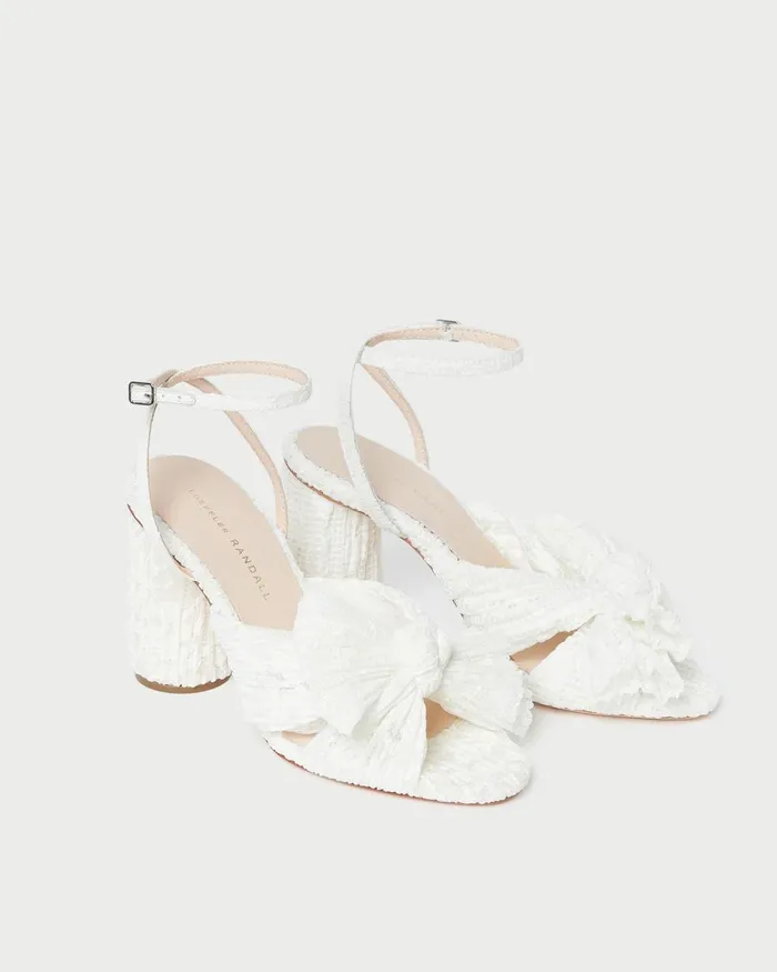 Women Heeled Sandals Loeffler Randall Camellia White Lace Bow Heel L Heeled Sandals L Footwear Women Heeled Sandals Loeffler Randall Camellia White Lace Bow Heel L Heeled Sandals L Footwear