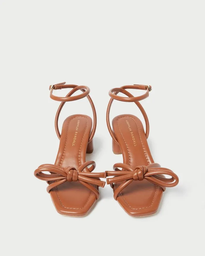 Women Heeled Sandals Loeffler Randall Mikel Timber Bow MidHeel Sandal L Heeled Sandals L Footwear Women Heeled Sandals Loeffler Randall Mikel Timber Bow MidHeel Sandal L Heeled Sandals L Footwear