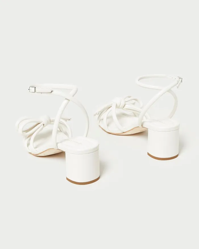 Women Heeled Sandals Loeffler Randall Mikel White Bow MidHeel Sandal I Heeled Sandals I Footwear Women Heeled Sandals Loeffler Randall Mikel White Bow MidHeel Sandal I Heeled Sandals I Footwear