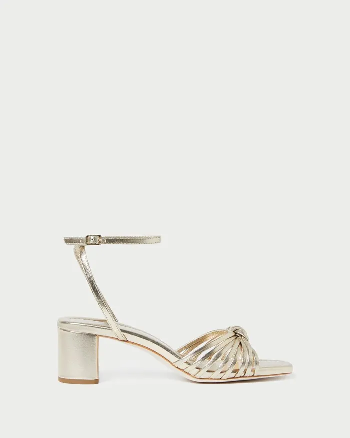 Women Heeled Sandals Loeffler Randall Olivia Champagne Knot MidHeel Sandal L Heeled Sandals L Footwear Women Heeled Sandals Loeffler Randall Olivia Champagne Knot MidHeel Sandal L Heeled Sandals L Footwear