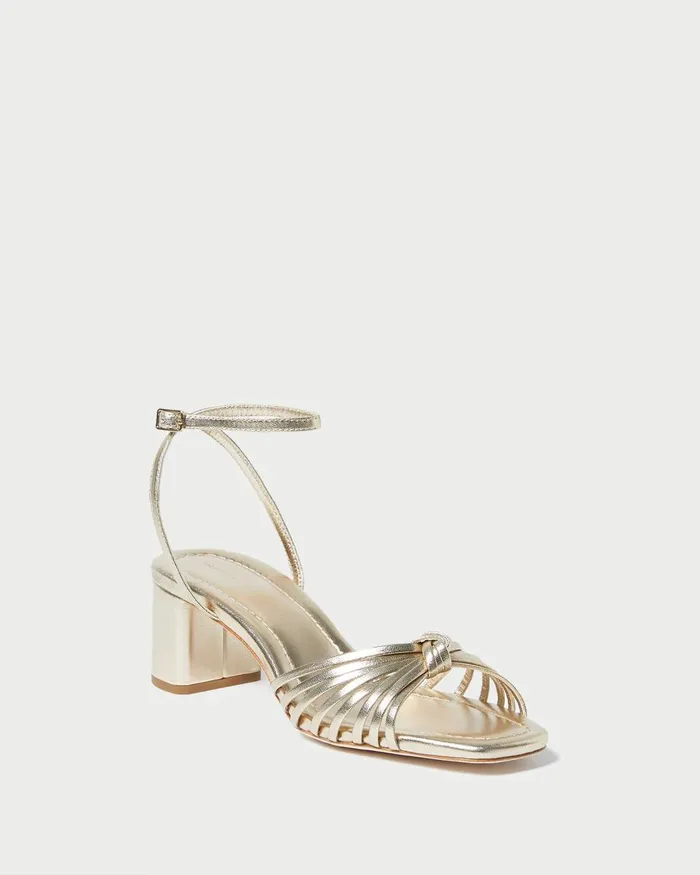 Women Heeled Sandals Loeffler Randall Olivia Champagne Knot MidHeel Sandal L Heeled Sandals L Footwear Women Heeled Sandals Loeffler Randall Olivia Champagne Knot MidHeel Sandal L Heeled Sandals L Footwear