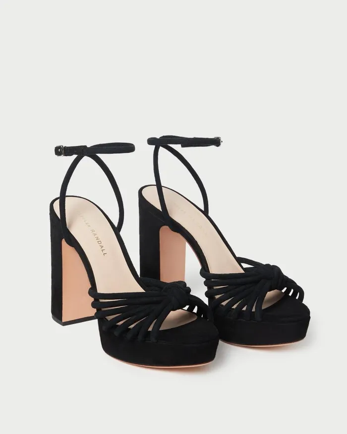 Women Heeled Sandals Loeffler Randall Rivka Black Suede Platform Sandal L Heeled Sandals L Footwear Women Heeled Sandals Loeffler Randall Rivka Black Suede Platform Sandal L Heeled Sandals L Footwear