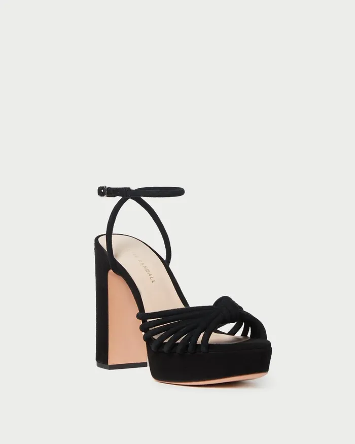Women Heeled Sandals Loeffler Randall Rivka Black Suede Platform Sandal L Heeled Sandals L Footwear Women Heeled Sandals Loeffler Randall Rivka Black Suede Platform Sandal L Heeled Sandals L Footwear