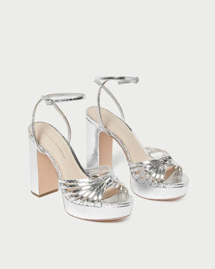 Women Heeled Sandals Loeffler Randall Rivka Silver Knot Platform Sandal L Heeled Sandals L Handbags Women Heeled Sandals Loeffler Randall Rivka Silver Knot Platform Sandal L Heeled Sandals L Handbags