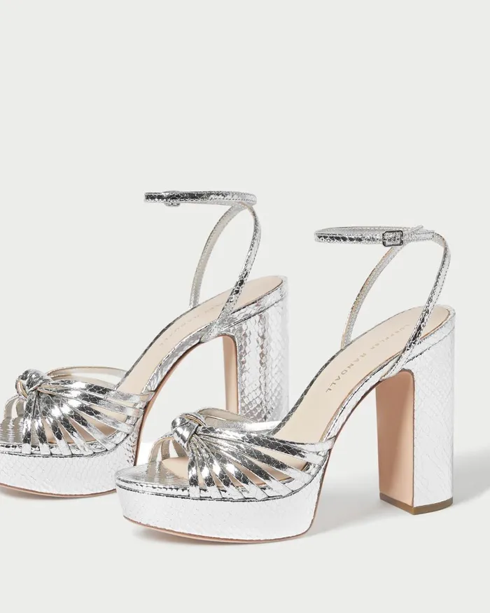 Women Heeled Sandals Loeffler Randall Rivka Silver Knot Platform Sandal L Heeled Sandals L Handbags Women Heeled Sandals Loeffler Randall Rivka Silver Knot Platform Sandal L Heeled Sandals L Handbags