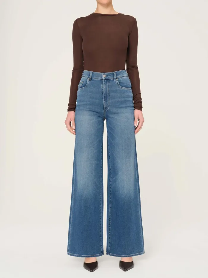 Women Hepburn Wide Leg High Rise 32034 Jeans DL1961 Wide