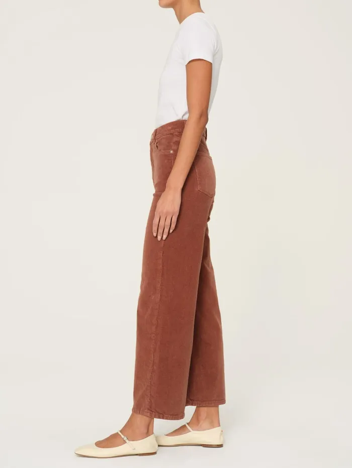 Women Hepburn Wide Leg High Rise Ankle DL1961 Wide