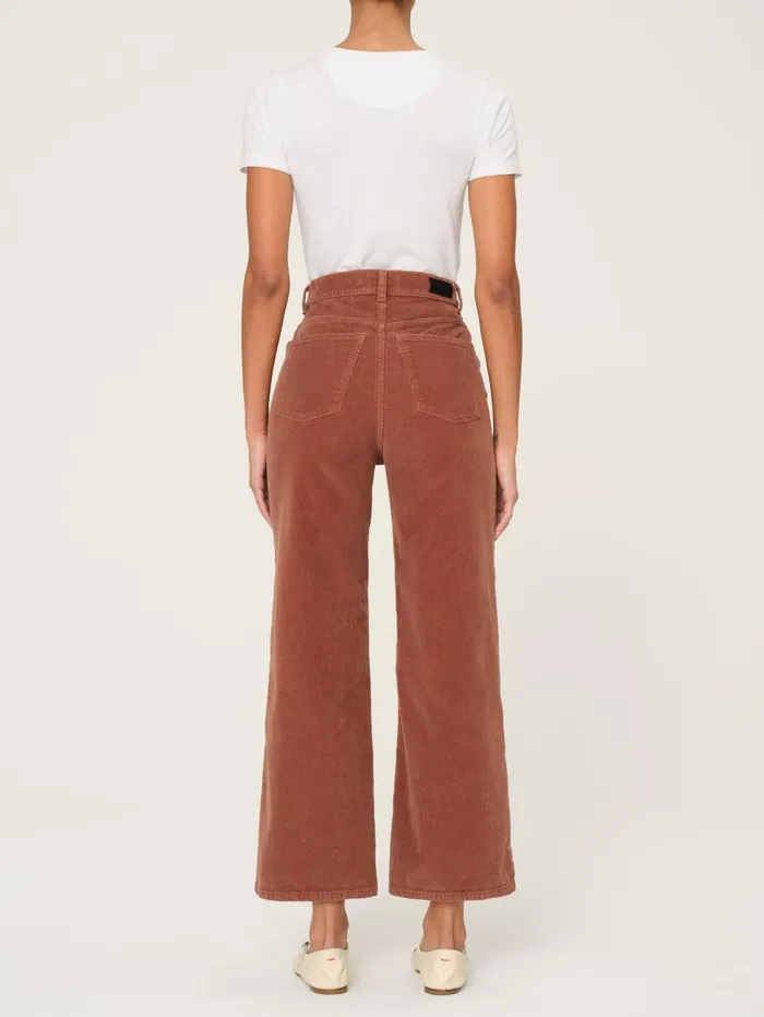 Women Hepburn Wide Leg High Rise Ankle DL1961 Wide