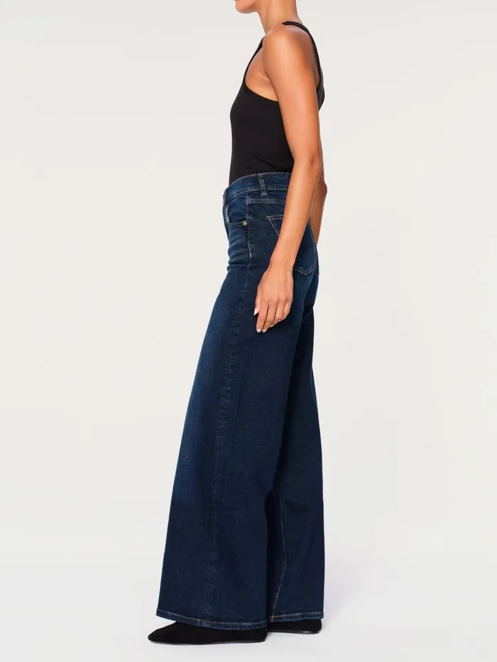 Women Hepburn Wide Leg High Rise Vintage 32034 Jeans DL1961 Wide