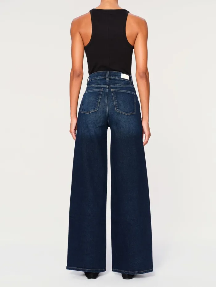 Women Hepburn Wide Leg High Rise Vintage 32034 Jeans DL1961 Wide