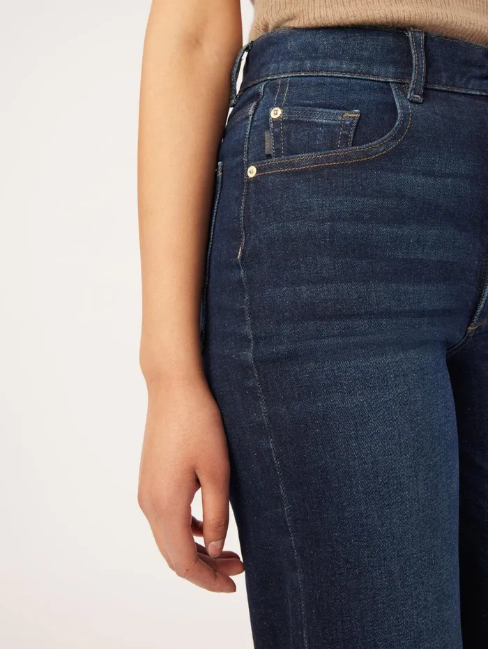 Women Hepburn Wide Leg High Rise Vintage Jeans DL1961 Wide