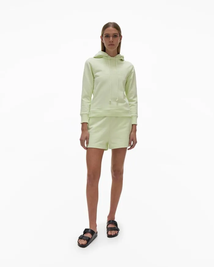 Women High Sweat Short Electric Green Helmut Lang Shorts