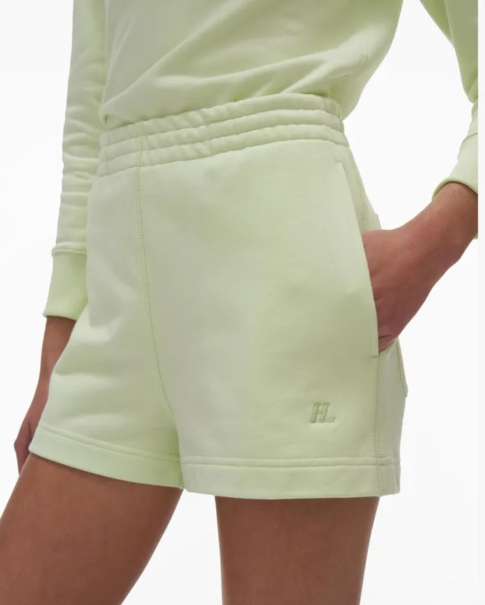 Women High Sweat Short Electric Green Helmut Lang Shorts