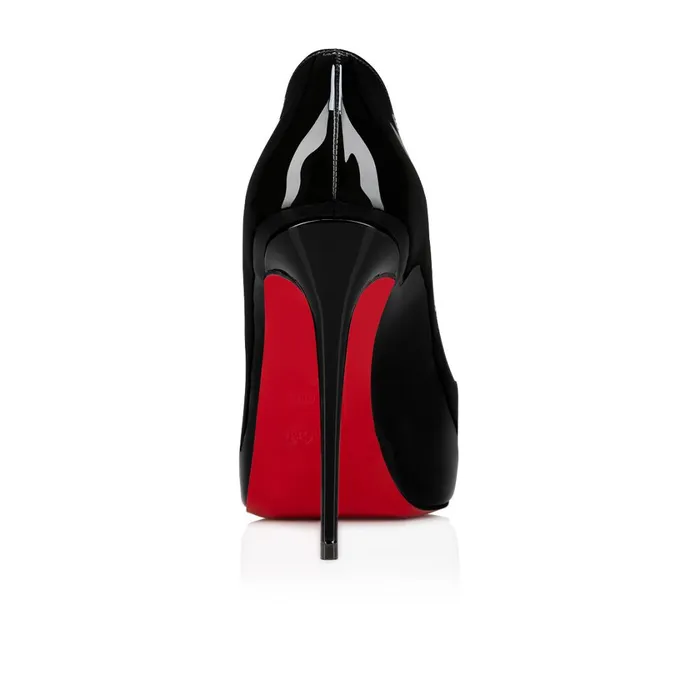 Women Hot Chick Alta 120 Mm Pumps 8211 Patent Leather 8211 Black Black Christian Louboutin Pumps