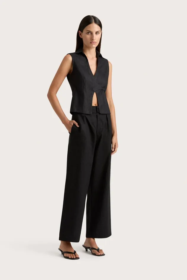 Women Ida Pant Black Faithfull The Brand Pants