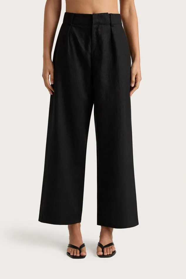 Women Ida Pant Black Faithfull The Brand Pants Women Ida Pant Black Faithfull The Brand Pants