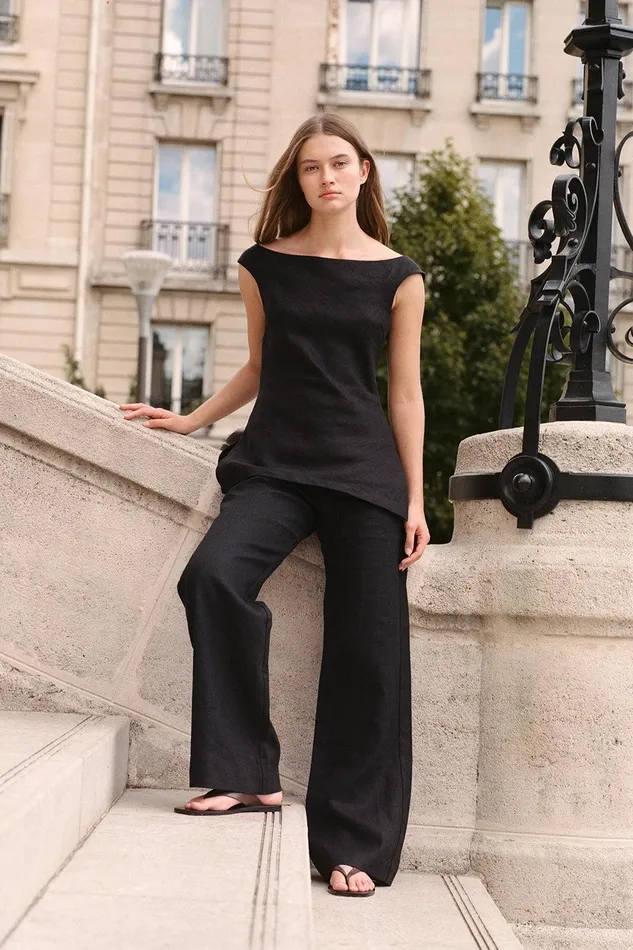 Women Ilride Pant Black Faithfull The Brand Pants Women Ilride Pant Black Faithfull The Brand Pants