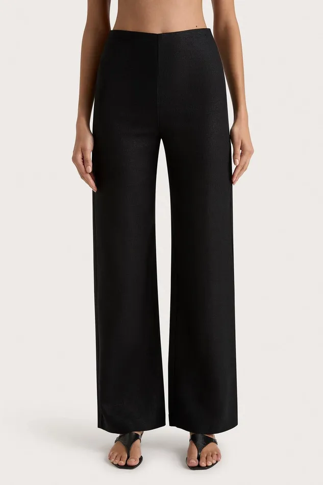 Women Ilride Pant Black Faithfull The Brand Pants Women Ilride Pant Black Faithfull The Brand Pants