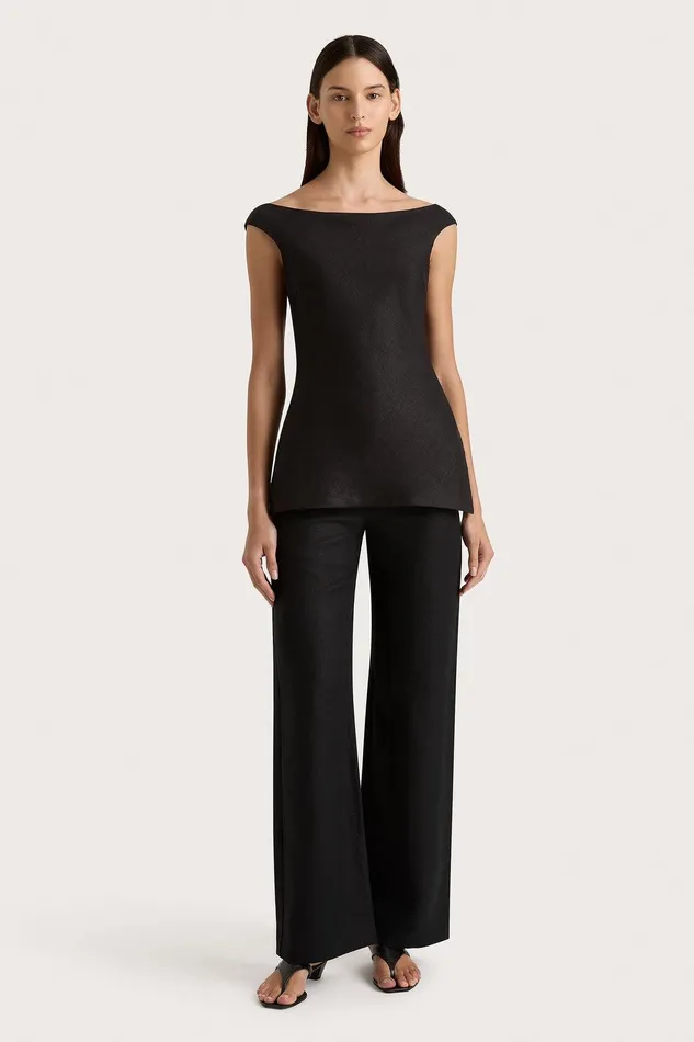 Women Ilride Pant Black Faithfull The Brand Pants Women Ilride Pant Black Faithfull The Brand Pants