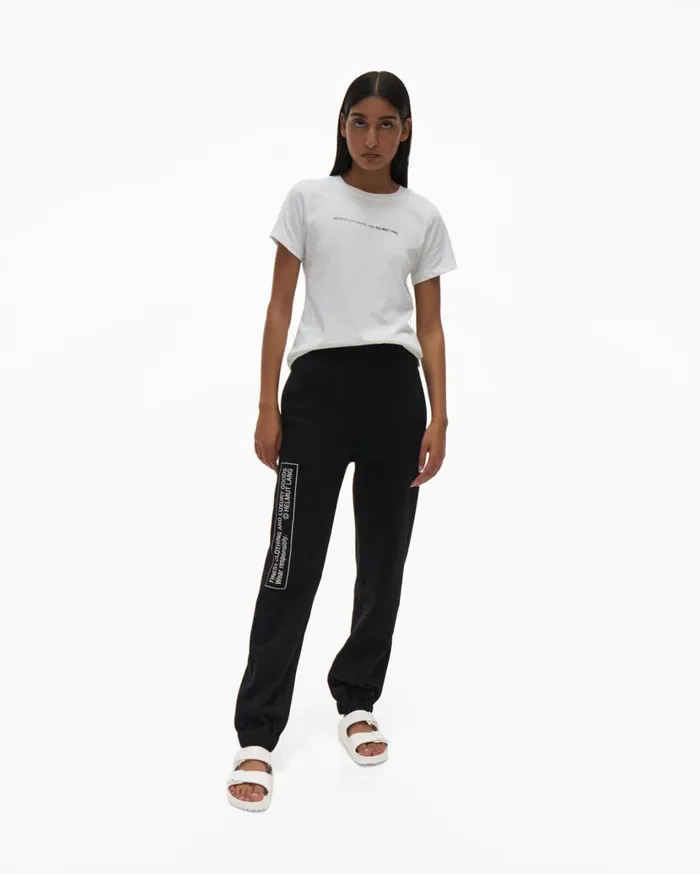 Women Impress Tee Chalk White Helmut Lang TShirts and Sweatshirts