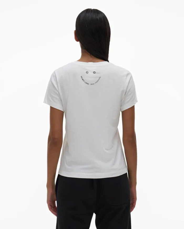 Women Impress Tee Chalk White Helmut Lang TShirts and Sweatshirts
