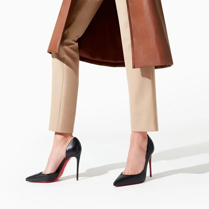 Women Iriza 100 Mm Pumps 8211 Nappa Leather 8211 Black Black Christian Louboutin Pumps