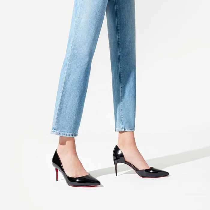 Women Iriza 70 Mm Pumps 8211 Patent Calf 8211 Black Black Christian Louboutin Pumps