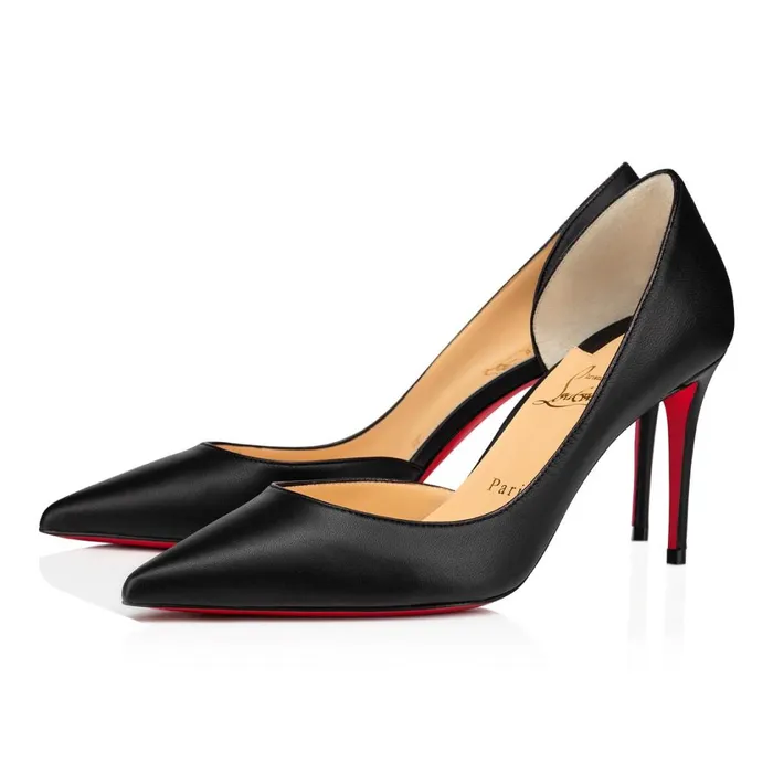 Women Iriza 85 Mm Pumps 8211 Nappa Leather 8211 Black Black Christian Louboutin Pumps Women Iriza 85 Mm Pumps 8211 Nappa Leather 8211 Black Black Christian Louboutin Pumps