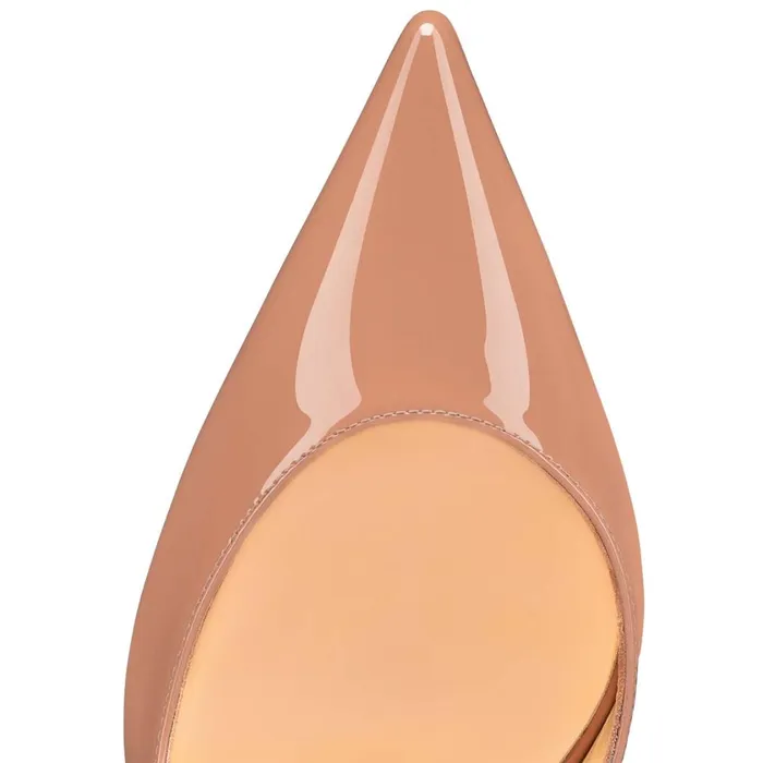 Women Iriza 85 Mm Pumps 8211 Patent Calf Leather 8211 Nude Nude Christian Louboutin Pumps