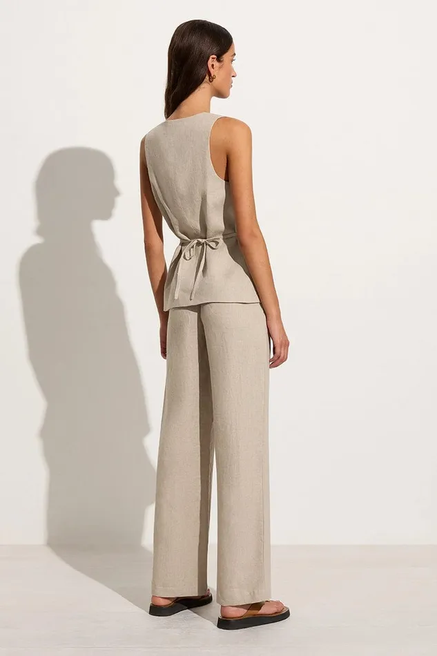 Women Isotta Pant Natural Faithfull The Brand Pants