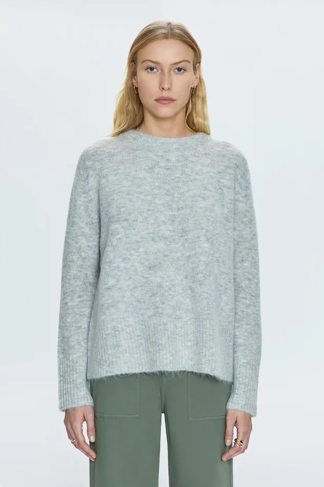 Women Ivy Sweater 8211 Soft Grey Pistola Denim Sweaters and Knits