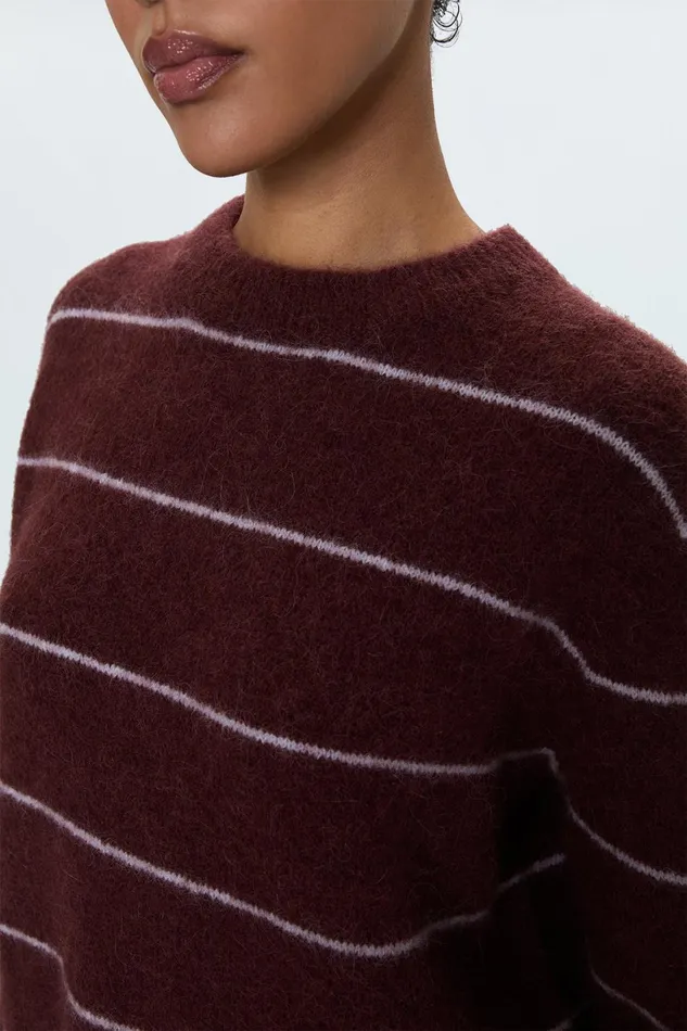 Women Ivy Sweater 8211 Terra Stripe Pistola Denim Sweaters and Knits