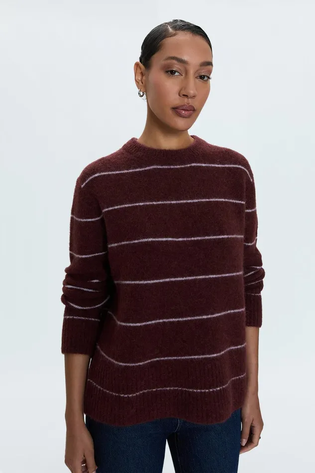 Women Ivy Sweater 8211 Terra Stripe Pistola Denim Sweaters and Knits
