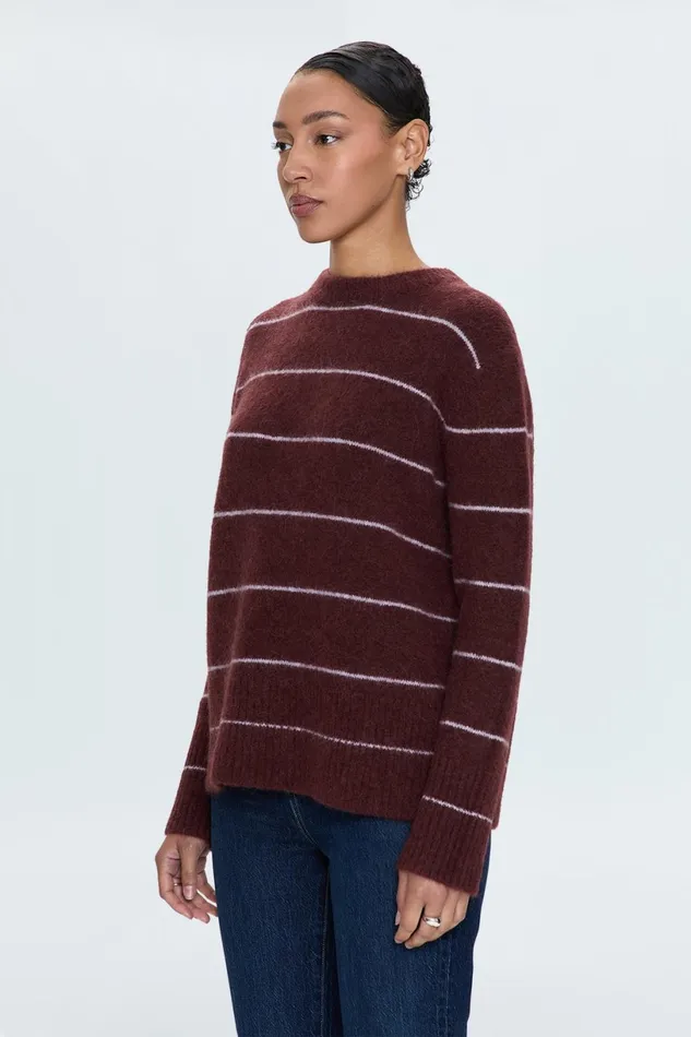 Women Ivy Sweater 8211 Terra Stripe Pistola Denim Sweaters and Knits