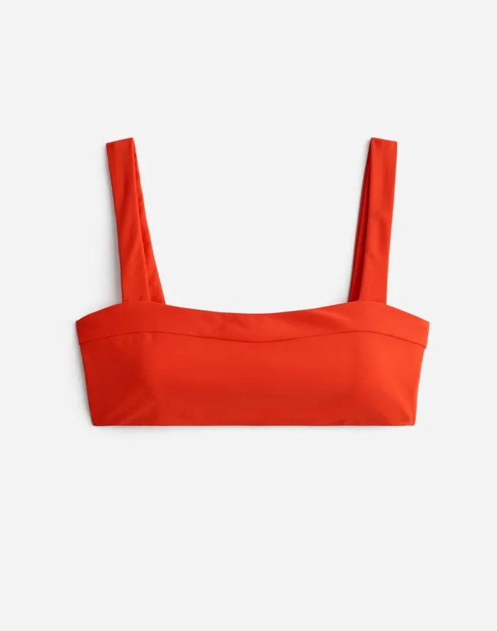 Women Jade Swim Coast Bikini Top Persimmon Madewell Swim