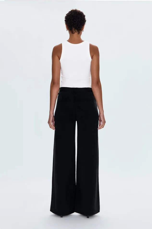 Women Jadyn Low Slung Palazzo Pistola Denim Pants
