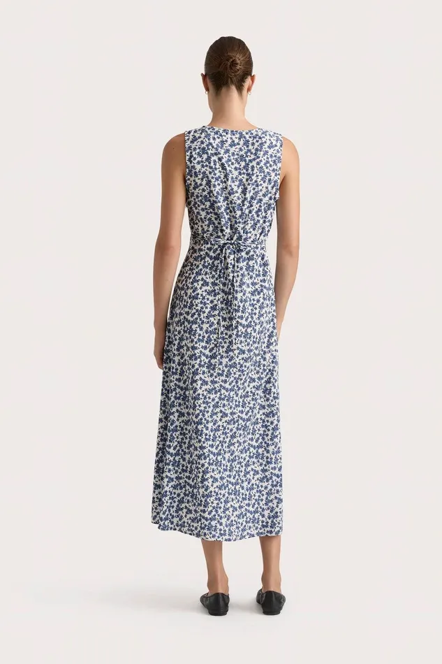 Women Jardin Midi Dress Leilani Mid Blue Faithfull The Brand Dresses Women Jardin Midi Dress Leilani Mid Blue Faithfull The Brand Dresses
