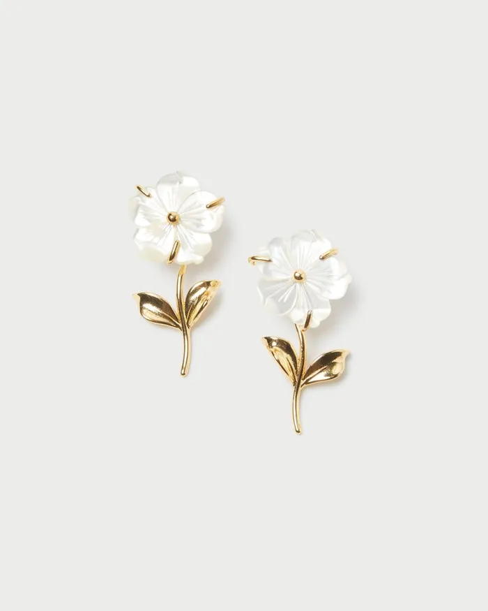 Women Jewelry Loeffler Randall Mai GoldPearl Flower Earrings L Jewelry L Accessories Women Jewelry Loeffler Randall Mai GoldPearl Flower Earrings L Jewelry L Accessories