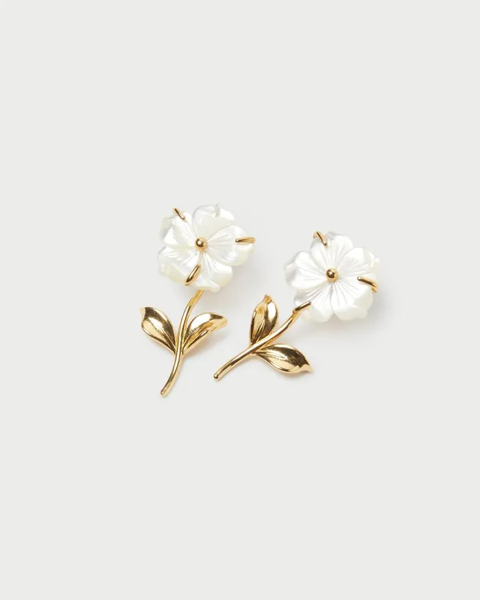 Women Jewelry Loeffler Randall Mai GoldPearl Flower Earrings L Jewelry L Accessories Women Jewelry Loeffler Randall Mai GoldPearl Flower Earrings L Jewelry L Accessories